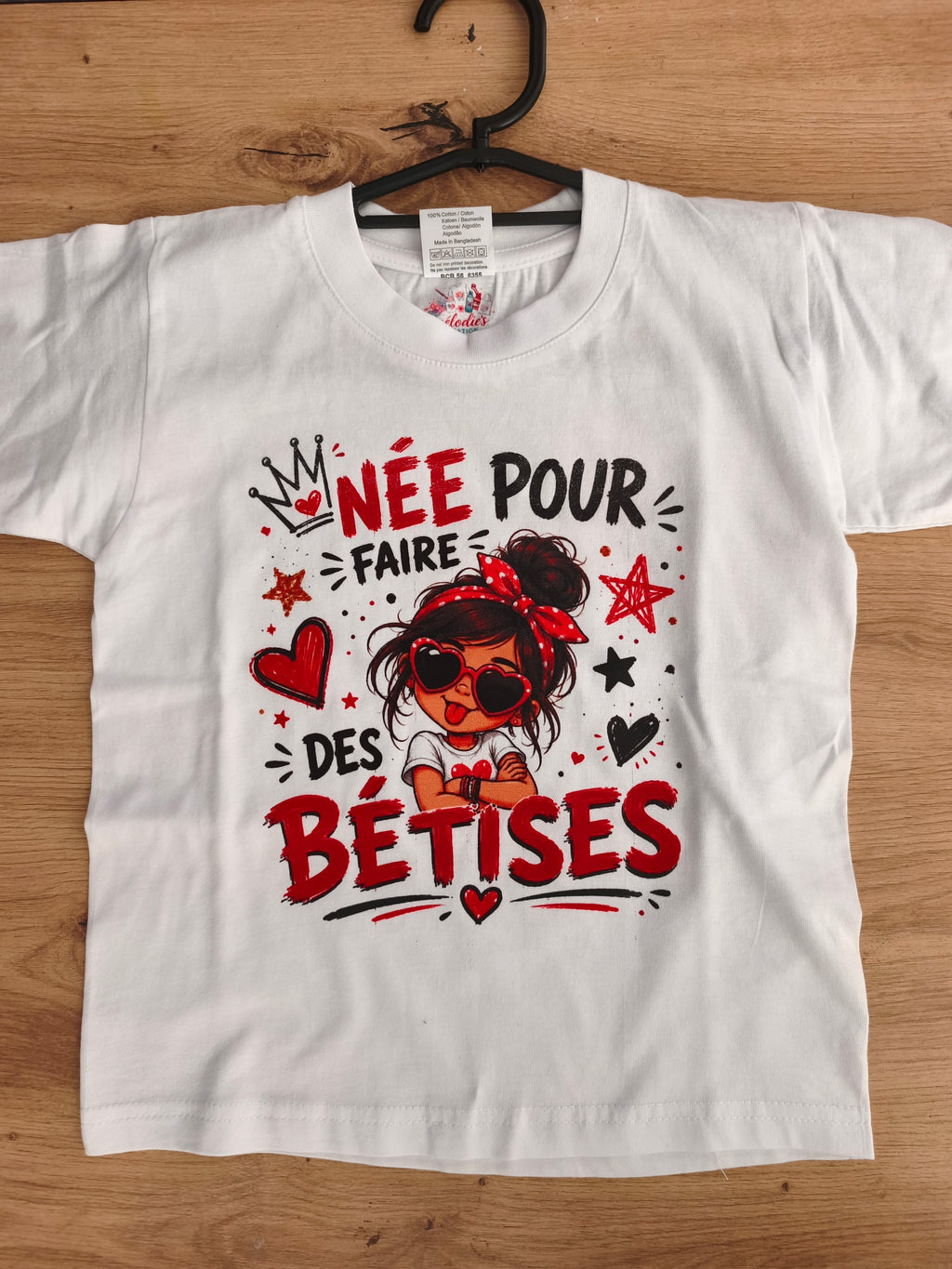 T-shirt Personnalisé Enfant 3/4 ans