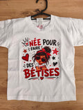 T-shirt Personnalisé Enfant 3/4 ans