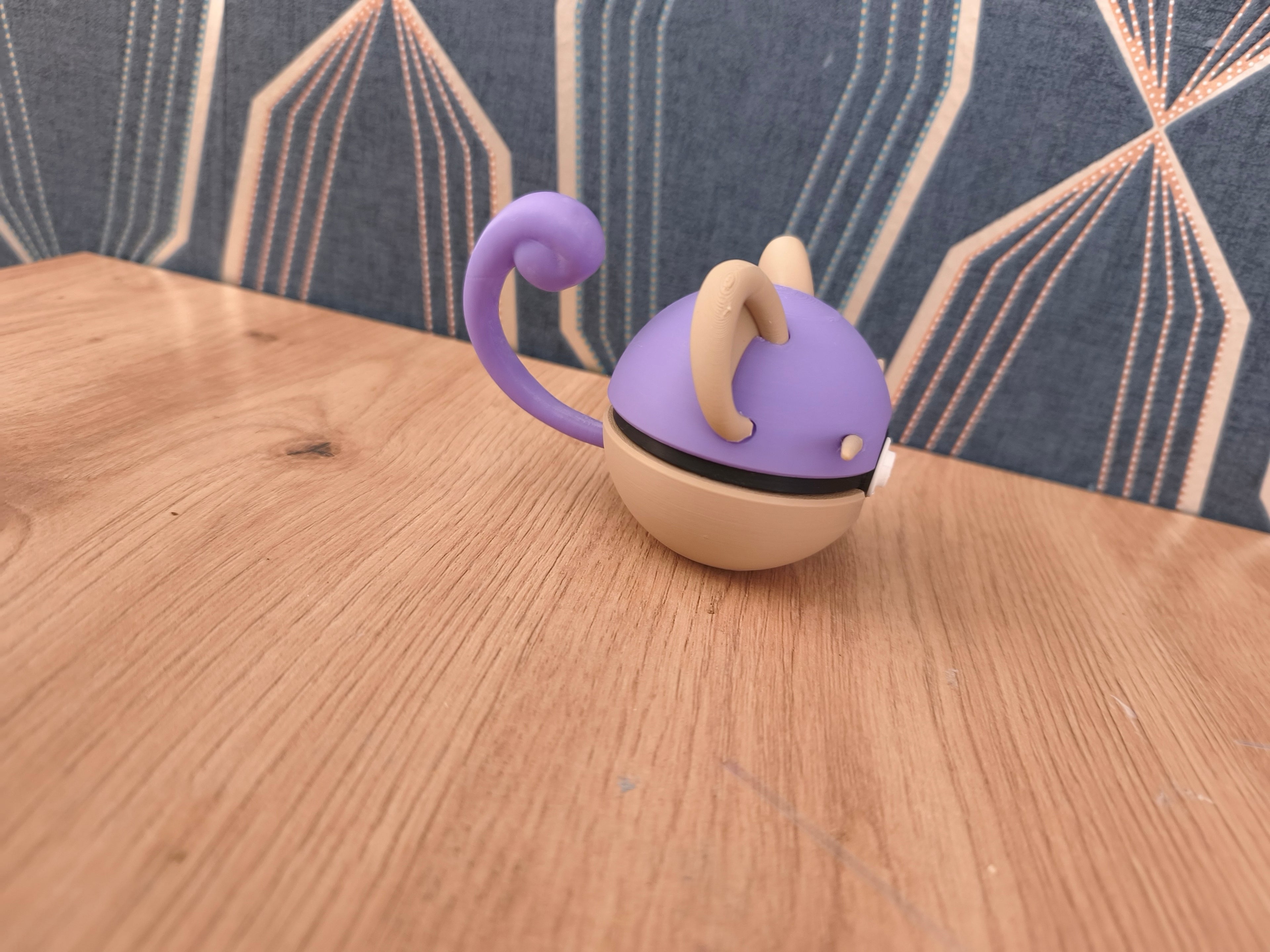 Pokéball Rattata - Impression 3D