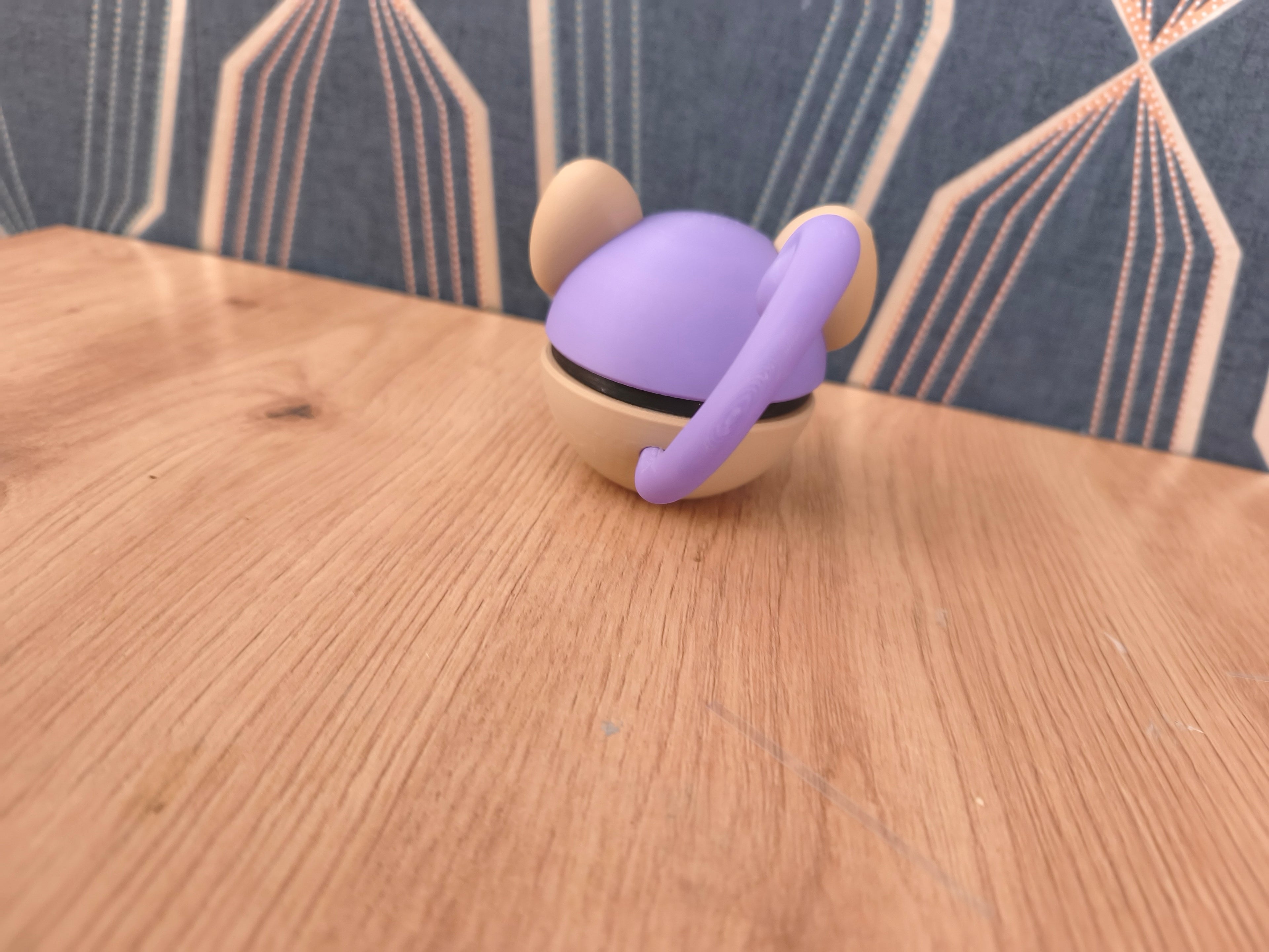 Pokéball Rattata - Impression 3D