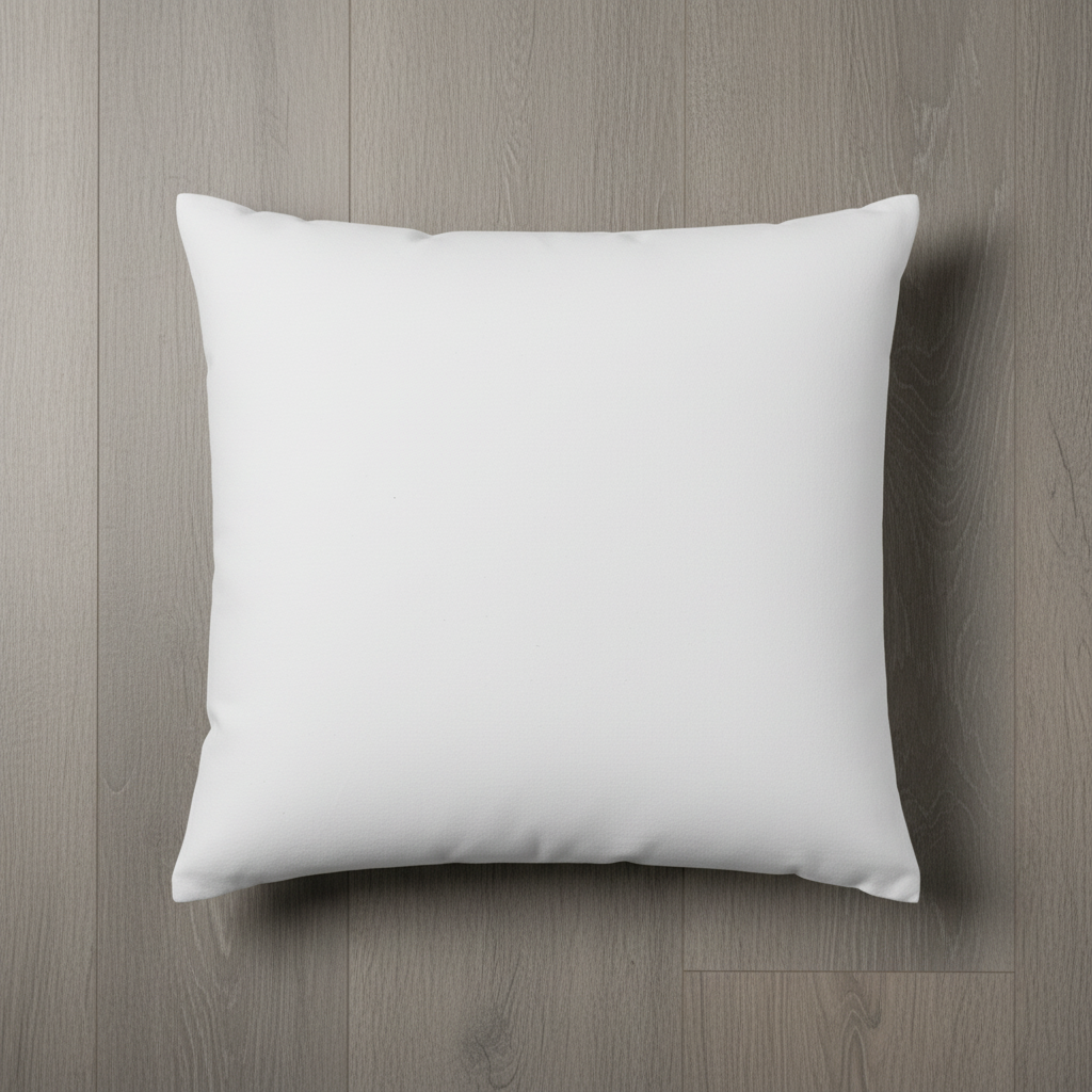 Coussin blanc vierge 40x40