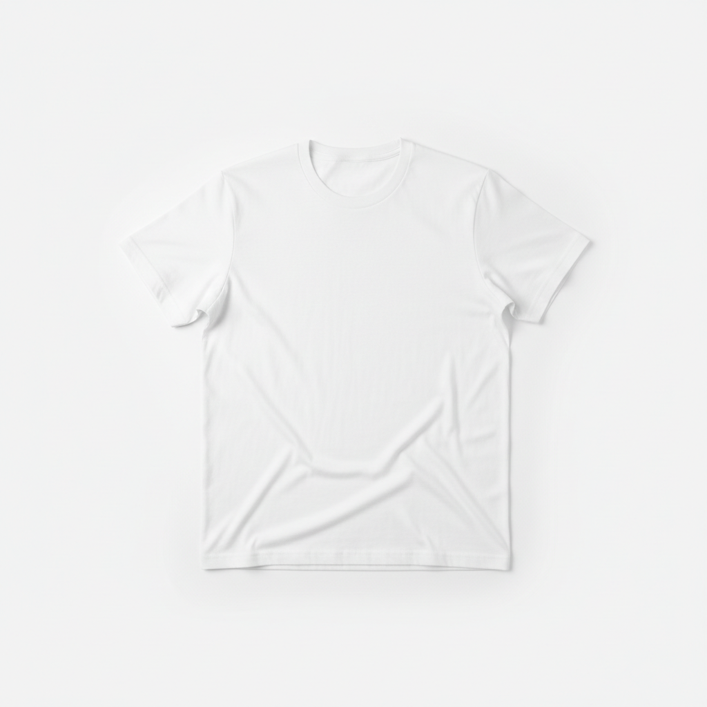 T-shirt blanc à personnaliser