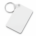 Porte-clé blanc vierge