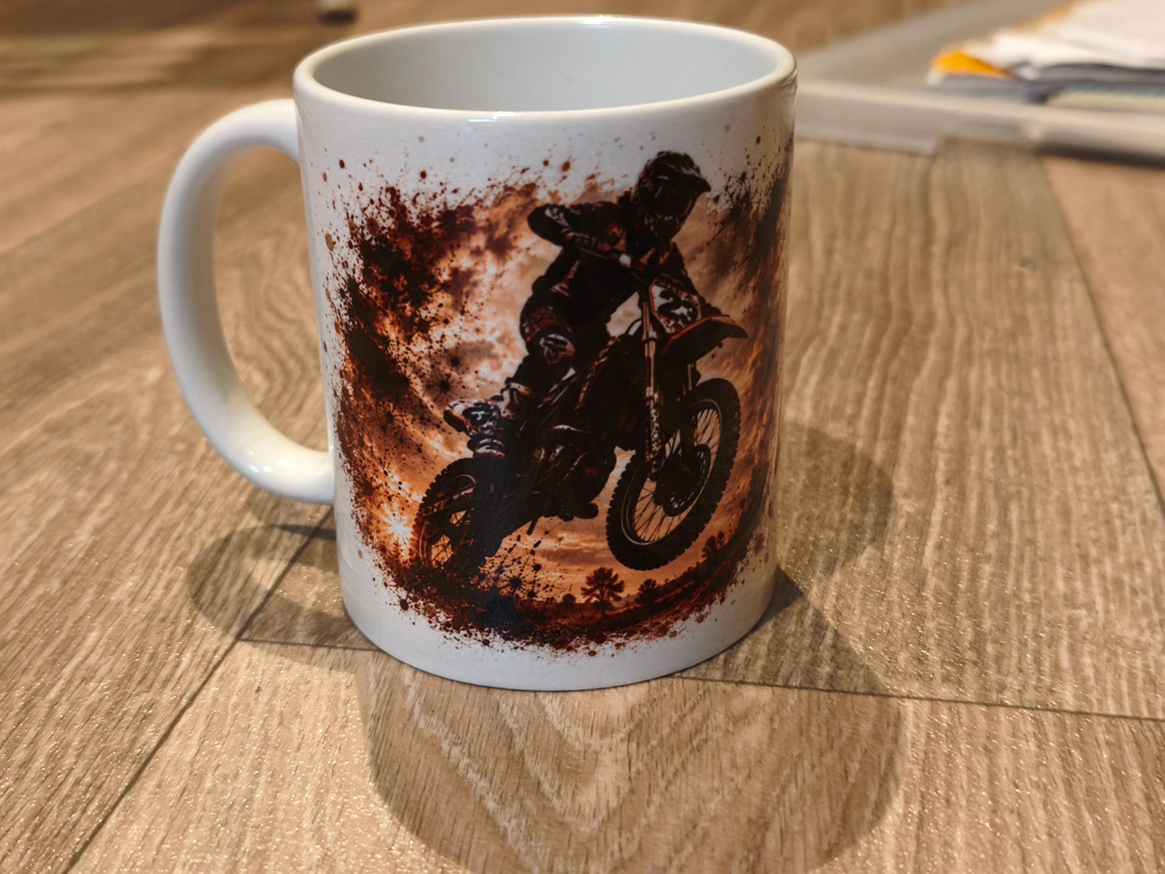 Mug thème moto cross