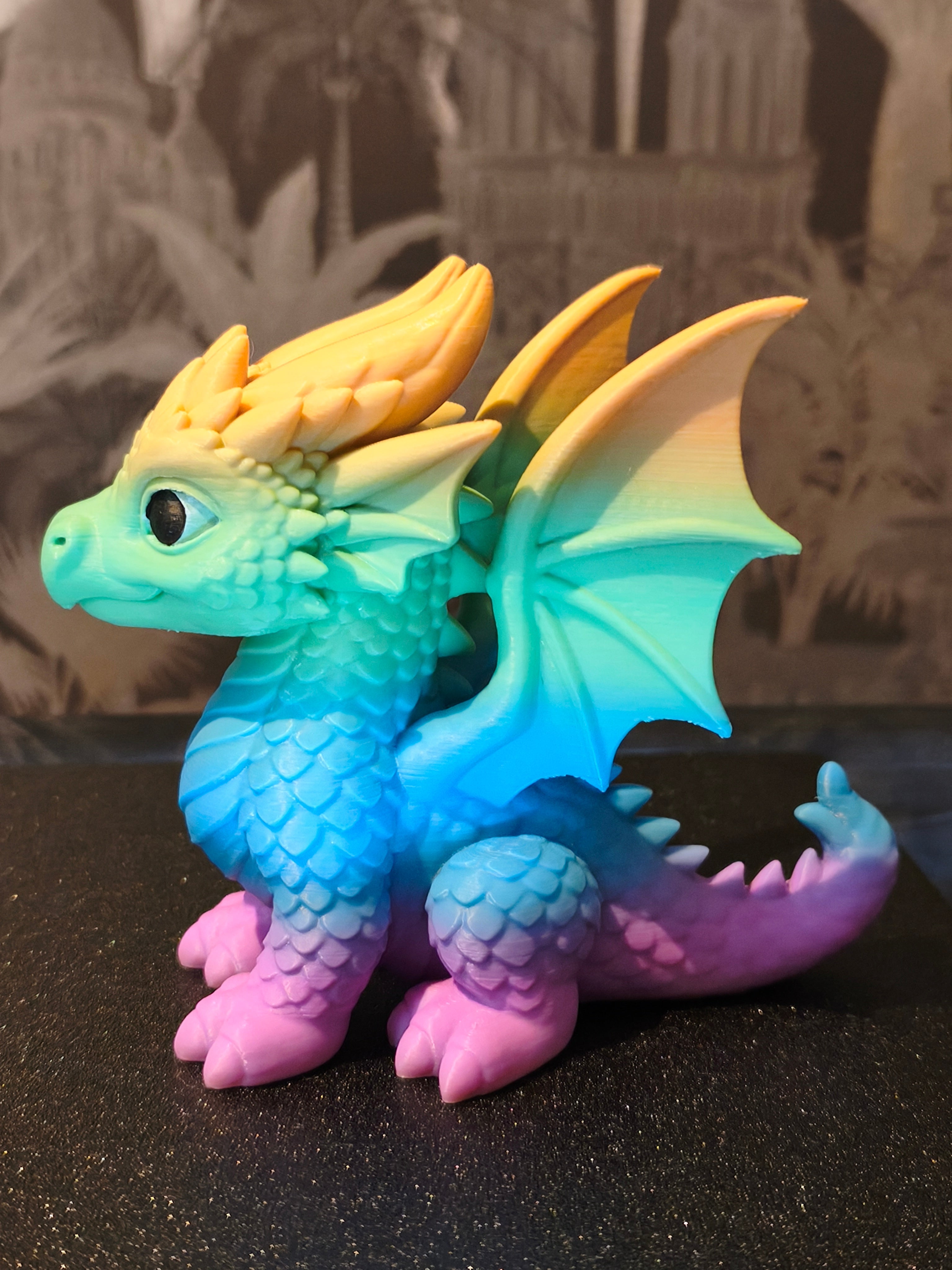 Dragon Multicolore - Impression 3D