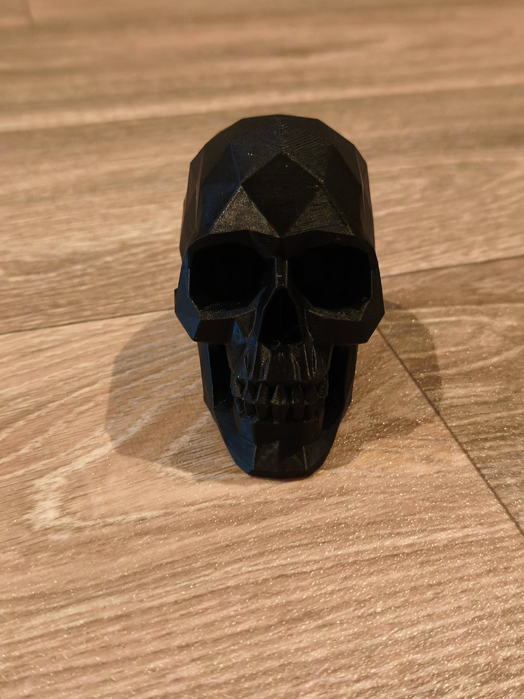Crâne Low-Poly impression 3D