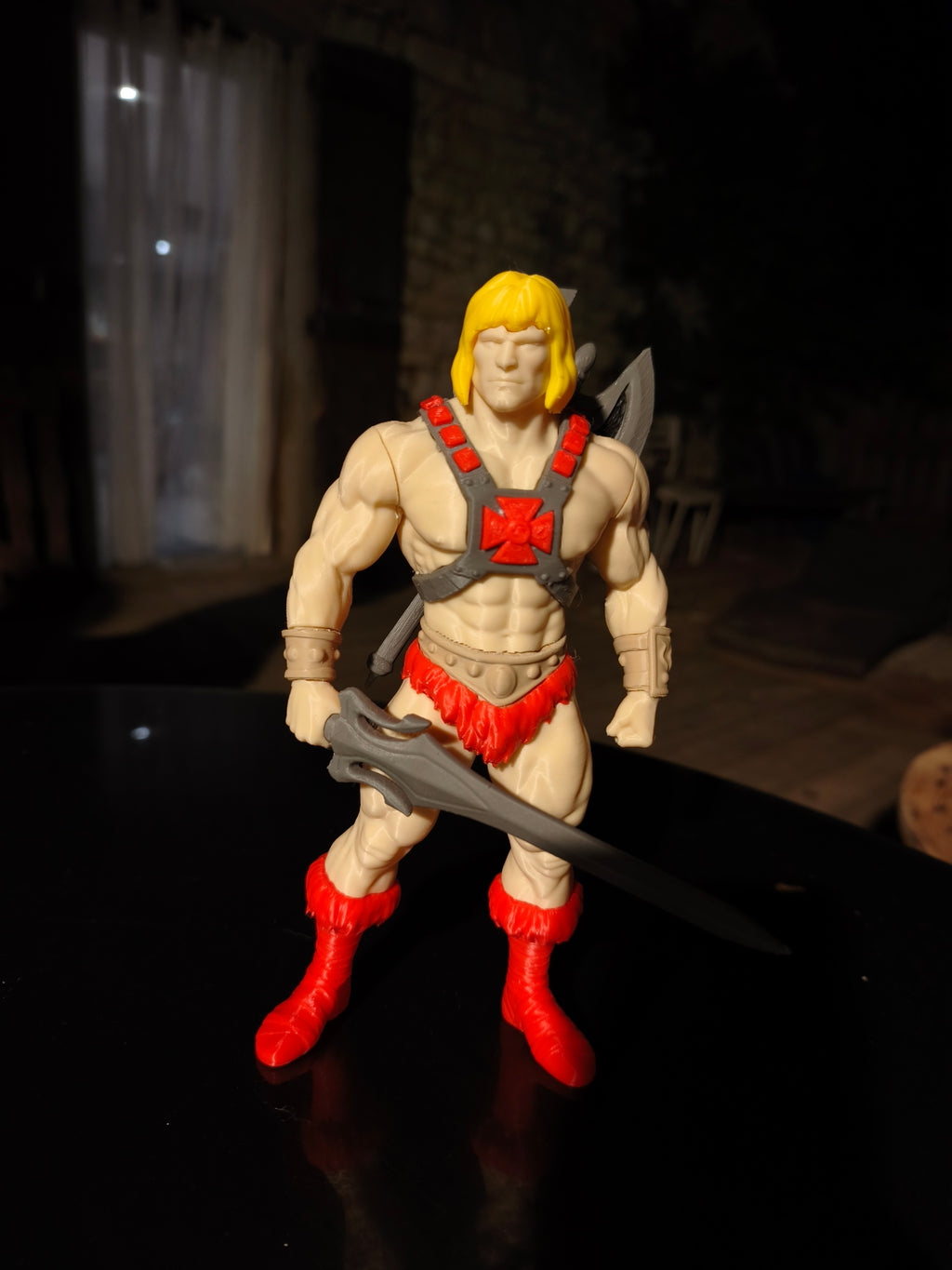 Adam, Maître de l'Univers – Figurine imprimée en 3D (~22 cm)